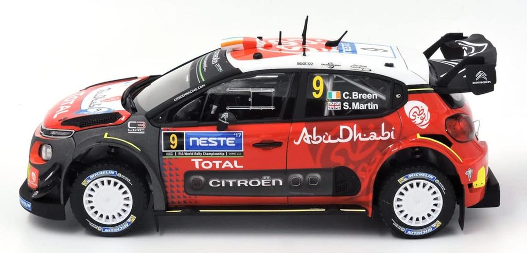 Platz Belkit Citroen C3 WRC 2017 Finland Rally Plastic Model BEL018 1/24 (Gravel Specification)
