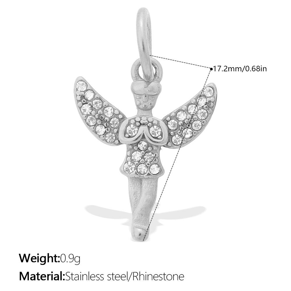 European & American Elegant Star and Moon Stainless Steel Jewelry Set for Women