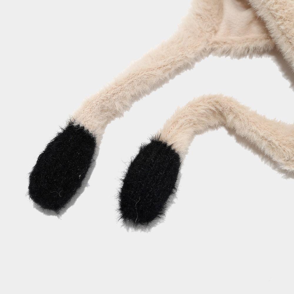Breathable Cartoon Penguin Balaclava Hat Windproof Plush Penguin Hat  Outdoor Activities