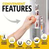1Pc Heavy-Duty Self-Adhesive Magnetic Tape Roll - No-Residue Durable Magnetic Strip for Crafts, Office & Home Organization