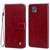 Vintage Crazy Horse Texture PU Leather Flip Wallet Phone Case for Samsung Galaxy A22s 5G,A22 5G Card Holder Kickstand Shockproof Protective Cover