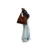 Coach Brooklyn 39 Fringe Suede Leather Shoulder Bag Large Women Shoulder Bag Warm-Brown CCC22-B4WBR