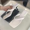 Summer Fashion Open Toe Clip-On Slippers Slides Ladies Low Heels Beach Sandals Ladies Flip-Flops Mules Shoes