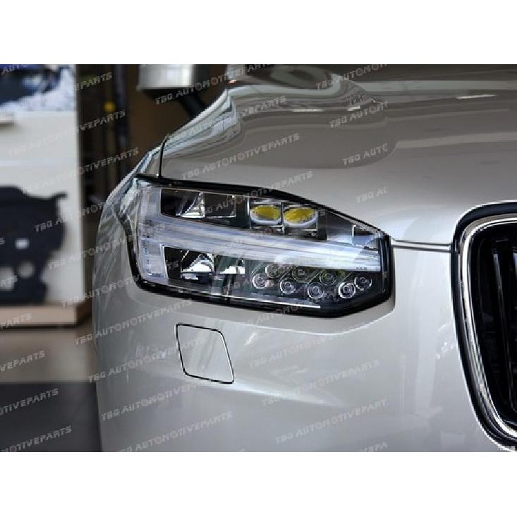 

Bright Silver Front Bumper Headlight Washer Cover Cap For Volvo XC90 2016 - Bright Silver 711 right