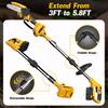 6 Inch Mini Electric Chainsaw 2-IN-1 Cordless Pole Saw Fast Powerful Cutting Tree Brushless Pruning Shears