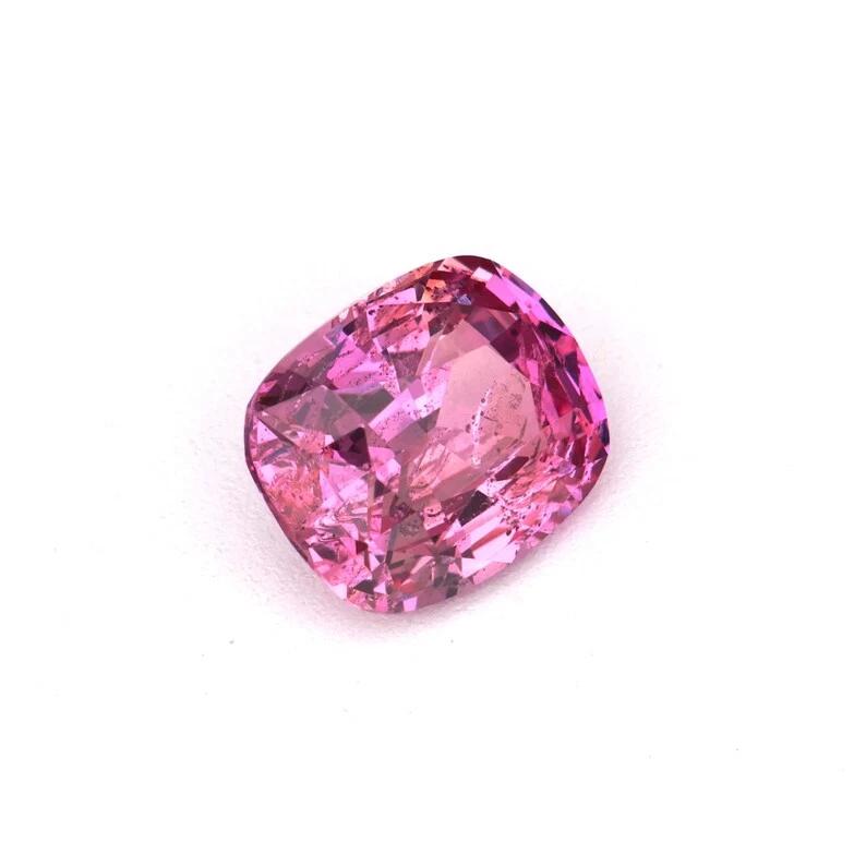 Natural Pink Ruby Loose Gemstone 15 Ct Cushion Cut for Jewelry Making for Jewelry Making and Crafts