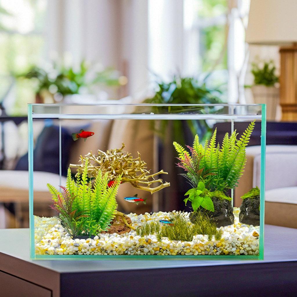 Fish Tank Simulation Water Grass Aquarium Decoration Plastic Fake Water Grass Decoration
