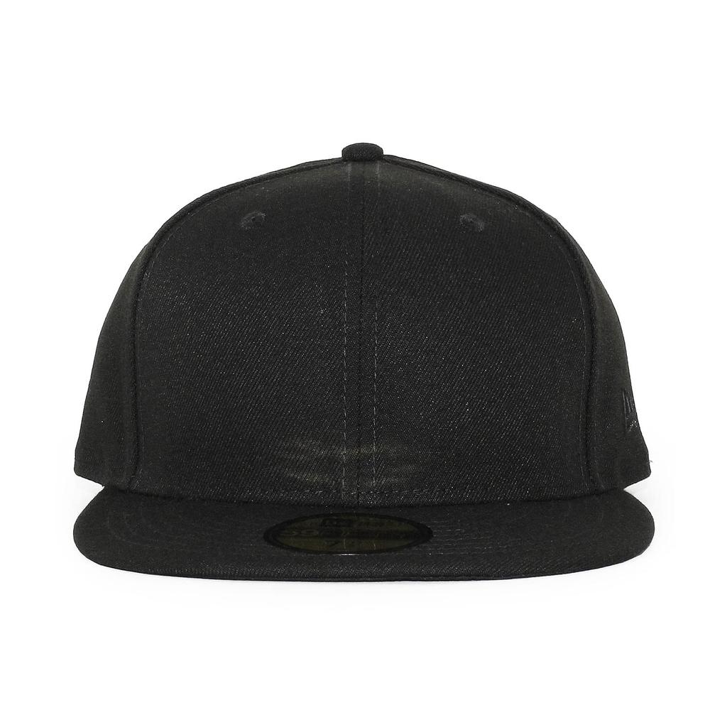 New Era 59FIFTY Blank Basic Fitted 8 Cap, Plain, Navy/White (Size (approx. 63.5cm))