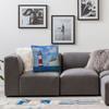 Beachy Head Lighthouse Square Pillowcase Polyester Linen Velvet Printed Zip Decorative Home Cushion Cover 18"