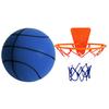 Silent Basketball Foam Size 7/5 Grooved Airless Foam Basketball for Quiet Dribbling Indoor Training Mute Bounce Basketball Ball