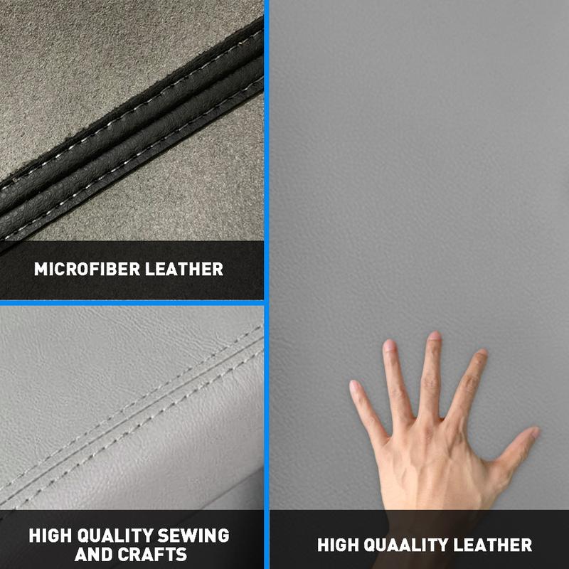 Car Armrest Cover Cap PU Leather Center Console Covers Pad For Toyota Highlander 2008 2009 2010 2011 2012 2013 Accessories