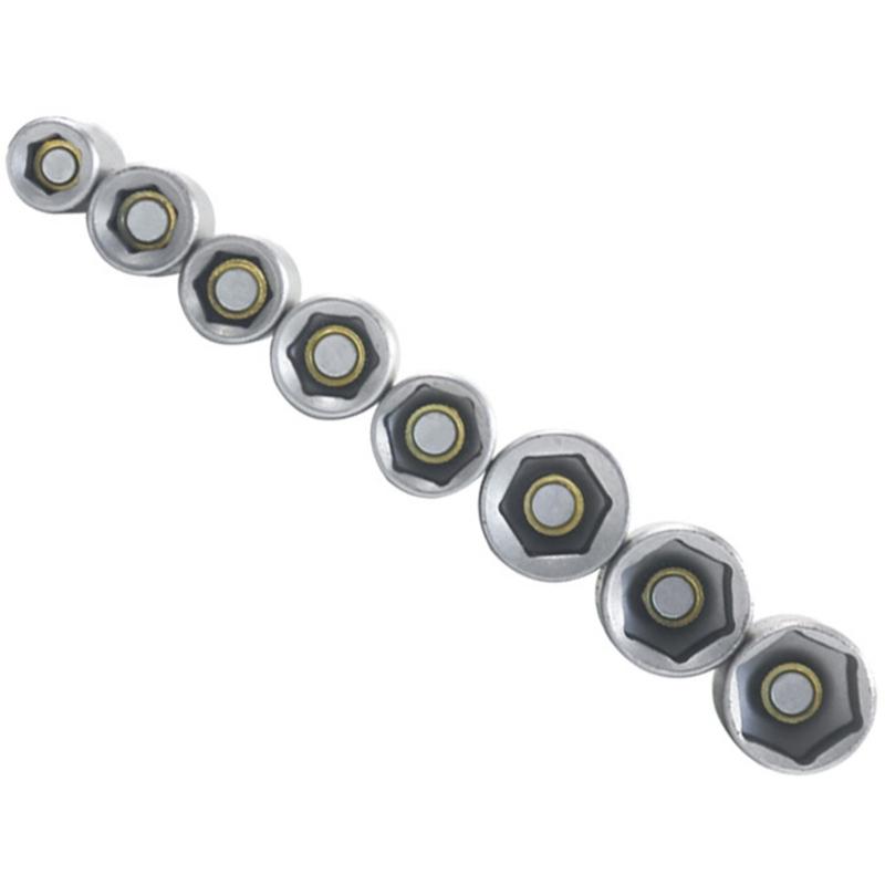 6-13mm Socket Magnetic Nut Screwdriver 1/4in Hex Electric Drill Bit Magnetic Nut Driver Socket Hexagonal Socket Head