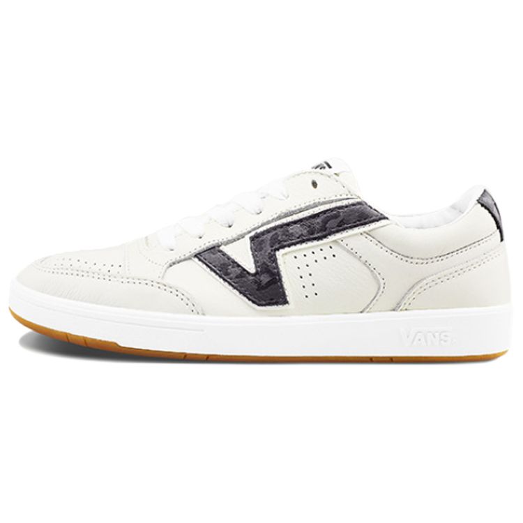 Vans Lowland CC Low Top Skate Shoes Unisex Sneakers White Black VN0A4TZY1VP1