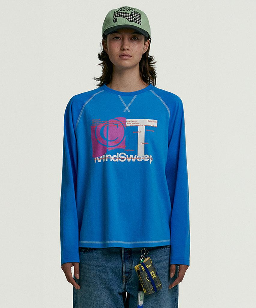 Tekes Mindsweep L/S Tee Blue