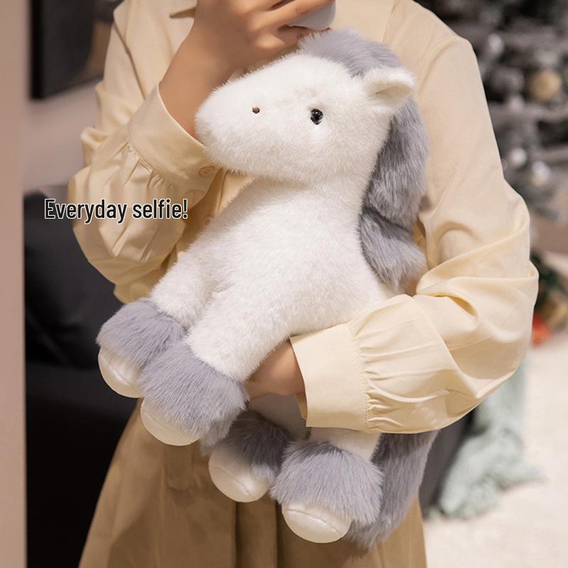 Adorable Pony Plush Doll - Year of the Horse Mascot Gift