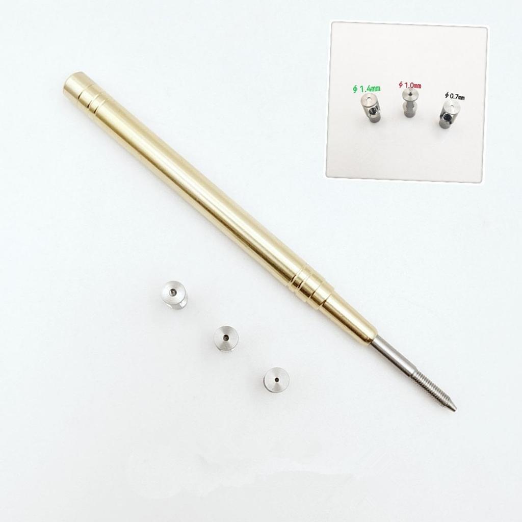 Watch Screw Cut Short Grinding Screw Tool Repair Tool with 1mm Steel Mouth 1.4mm 0.7mm