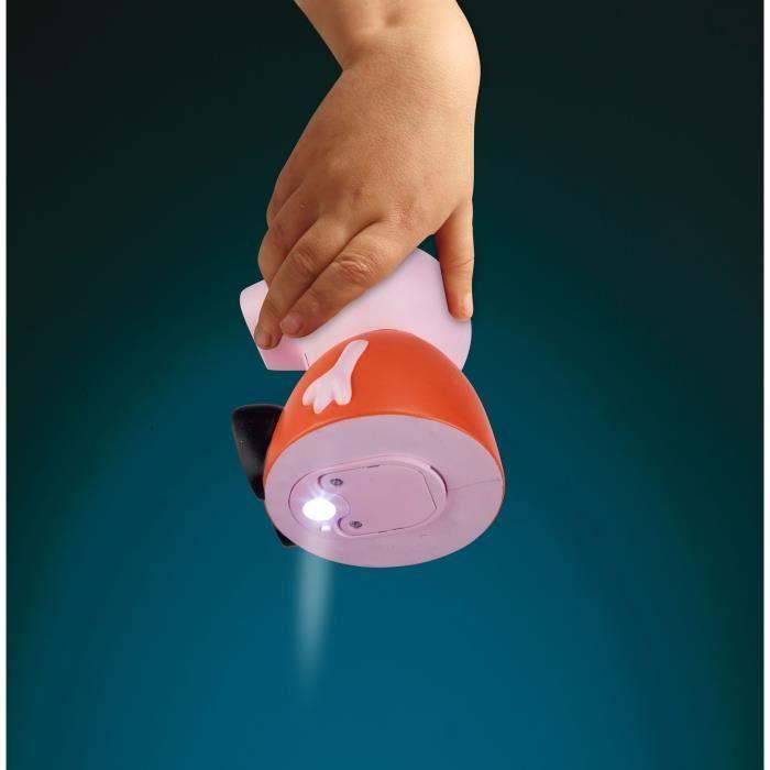 Peppa Pig Veilleuse et lampe torche 2en1 Go Glow Buddy