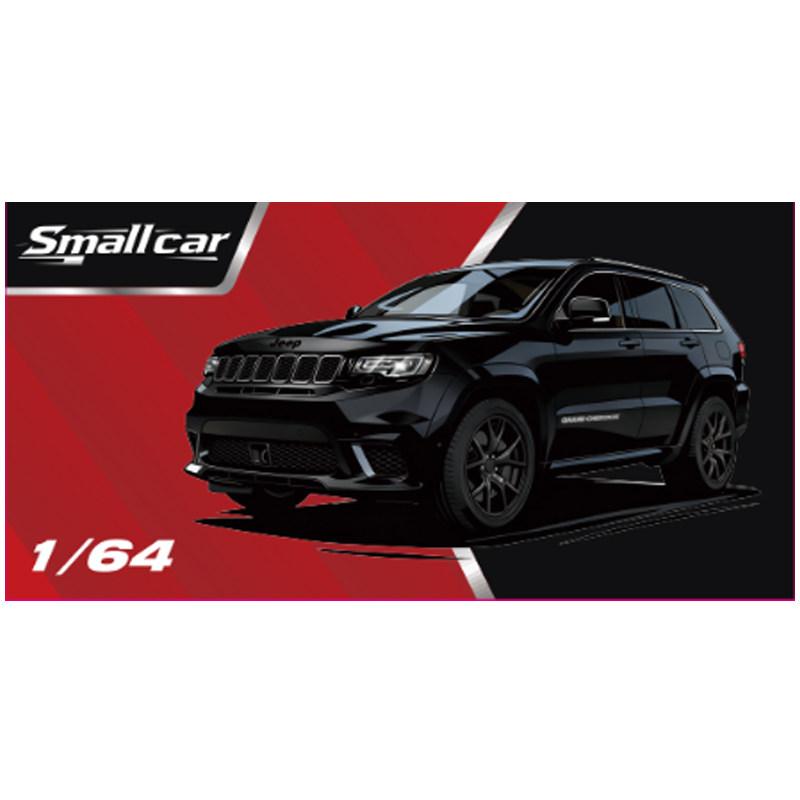 Masdi Smallcar 1/64 Jeep Grand Cherokee Trackhawk SUV Simulation Alloy Miniature Die-Cast Car Model Collection Ornament Toy Gift