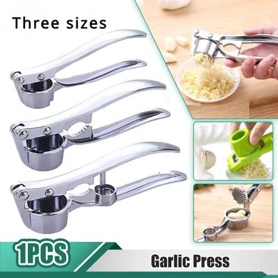 Knoblauchpresse Fleischwolf Edelstahl Multifunktions Brecher Küche Kochen Ingwer Squeezer Stampfer Handheld Ingwer Fleischwolf Werkzeuge