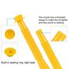 Gas Tank Spout Replacement Set with Flexible Nozzle Universal Wide Compatibility Simple Installation Replacement Gas Can Spout Kit