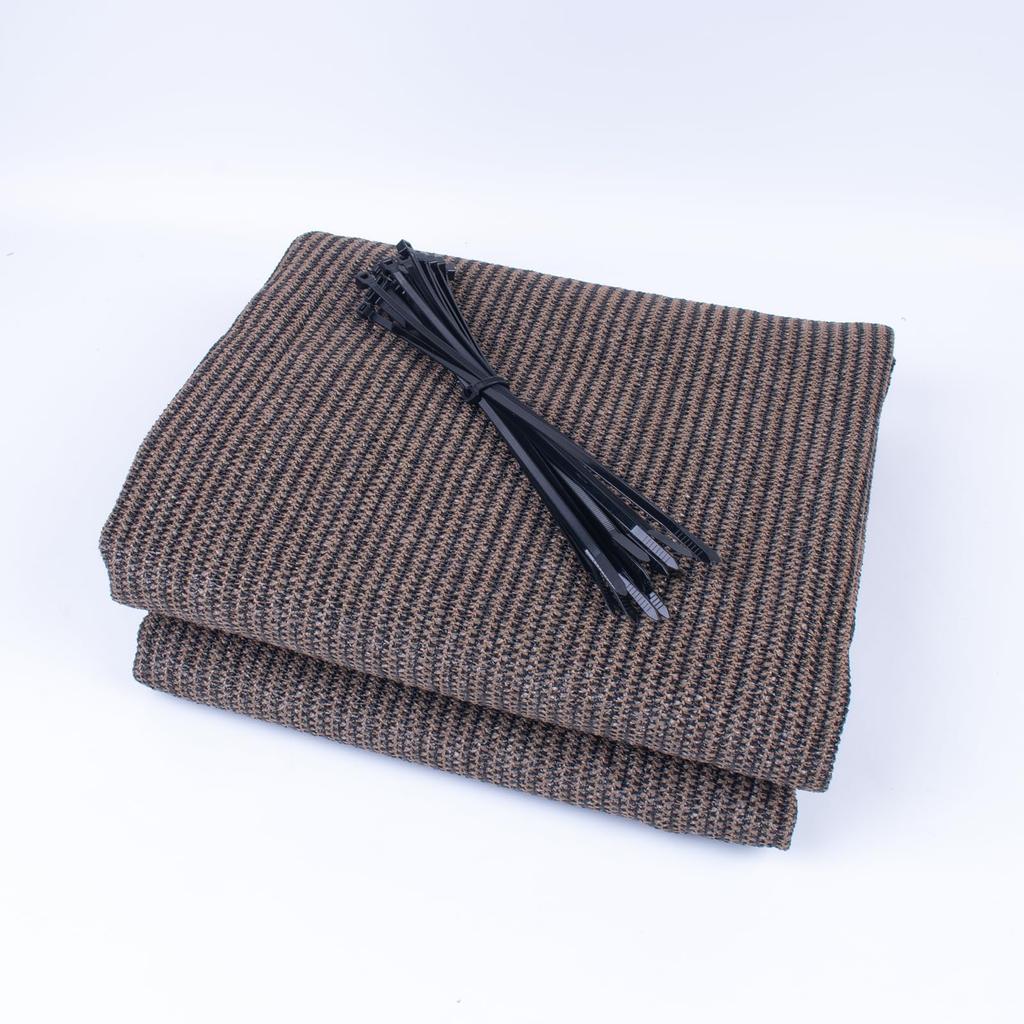 SUNNY GUARD 6x1m Mocha Sunshade for Balcony, Balcony, and Outdoor Use, UV Protection