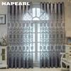 1PC NAPEARL European-style Luxury Jacquard Curtain Transparent Sheer Curtain for Living Room Bedroom Balcony WindowHome Decor