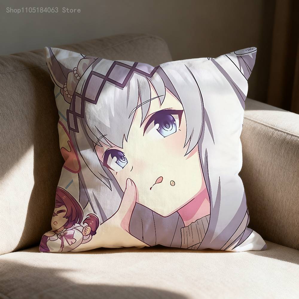 OOguri CCap Pillowcases Bedroom Living Room Sofa Home Decor Polyester Cushion Cover with Zipper