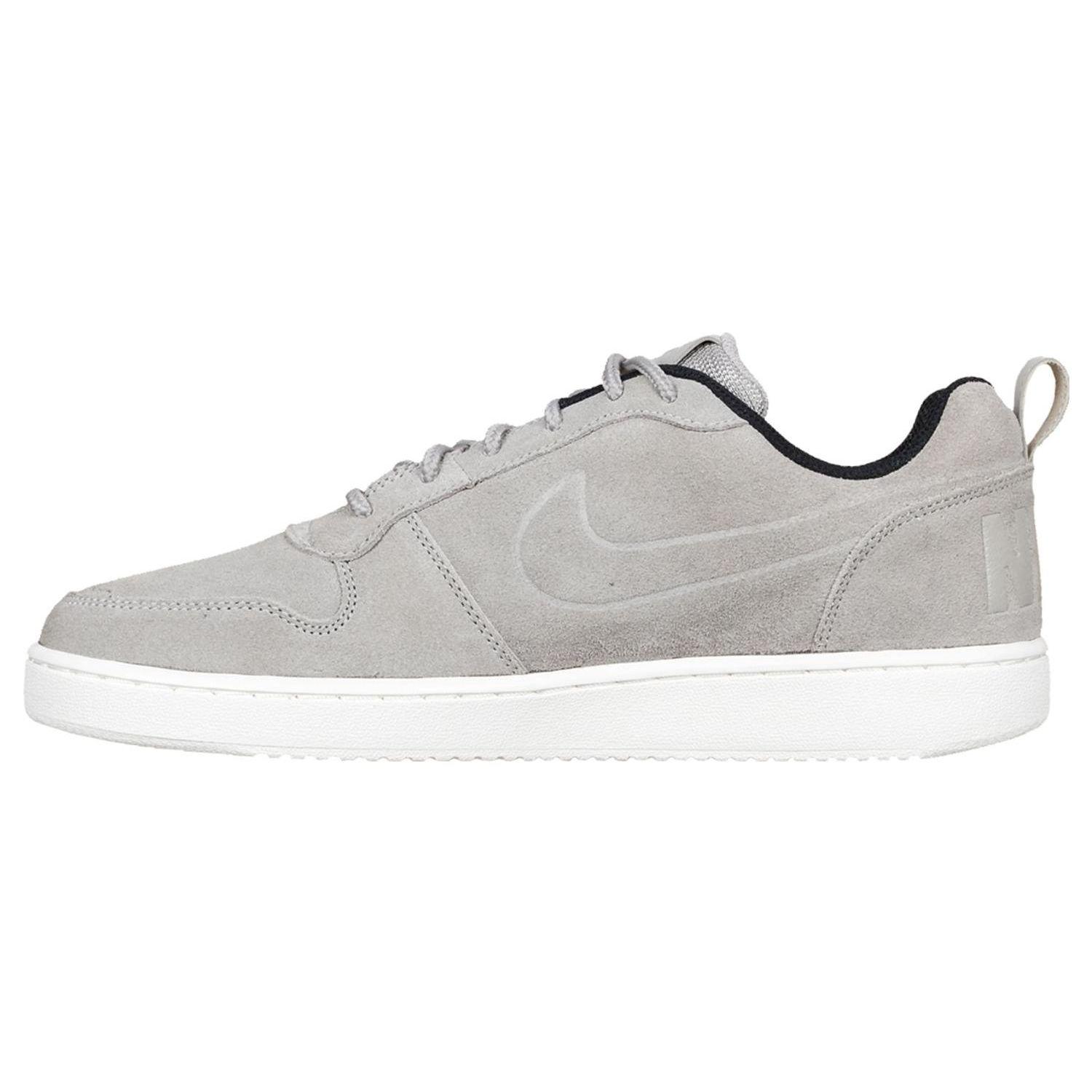 

Nike Кроссовки унисекс Court Borough Low Premium Cobblestone Серый Черный 844881-006