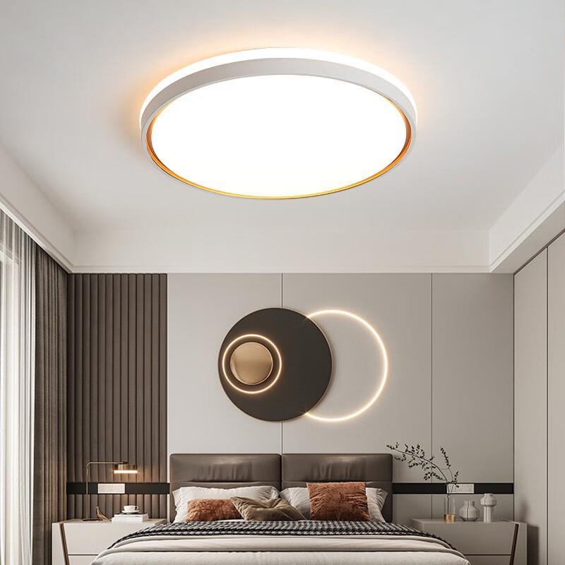 UOSU Round 40cm Battery LED Ceiling Light with Stepless Dimming