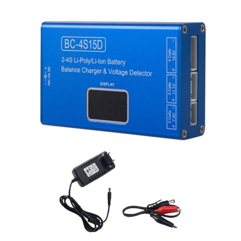 

Precise BC-4S15D Battery Charger With Voltages Detection And Multiple Safety Features For 2-4S Lithium Batteries 1