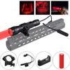 501B Outdoor Tactical Red/Green/White Light Bright LED Hunting Flashlight Torch