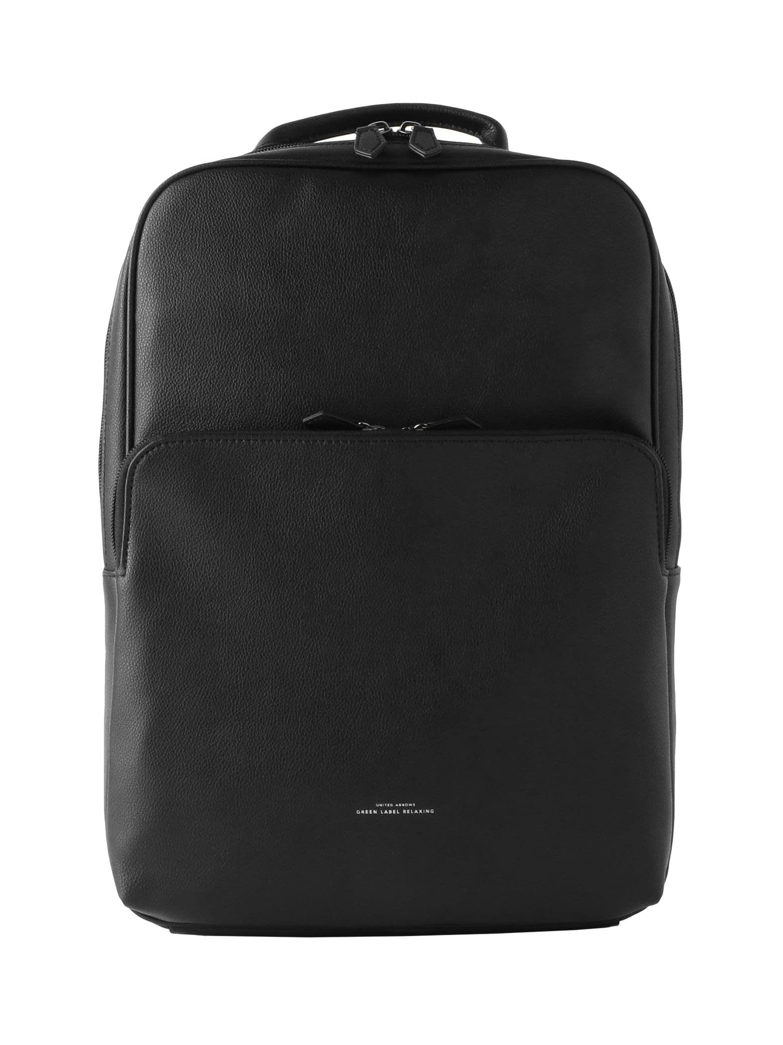

United Arrows Green Label Relaxing Grained Leather-Like Backpack 31326990383 0900 BLACK(09) FREE