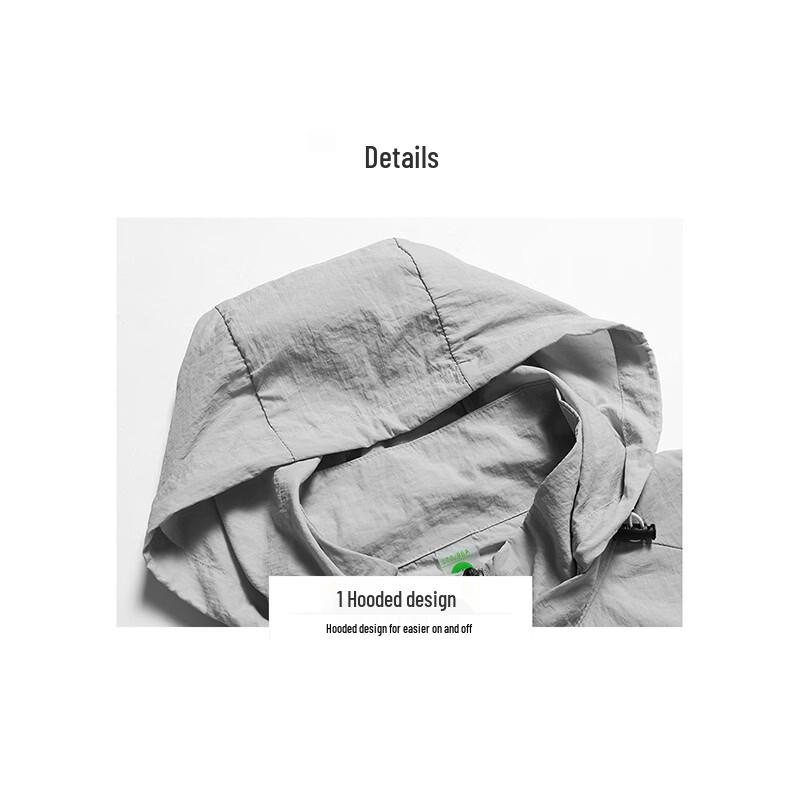PLAYBOY Men's Lightweight Hooded Sun Protection Jacket