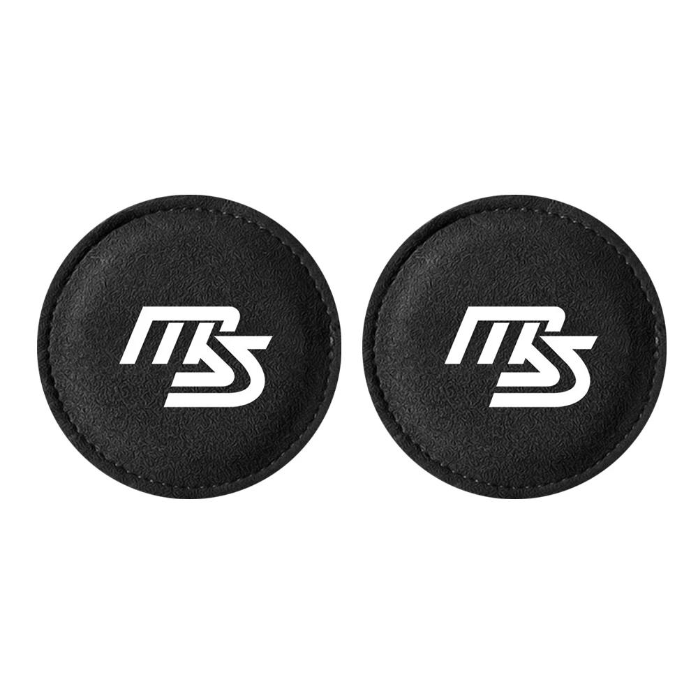 

2025 Hot 2PCS 7.3cm Fur Sponge New Car Water Cup Slot Coasters Anti-Slip Mat Auto Accessories For Mazda 2 3 Axela CX-5 CX-3 CX9