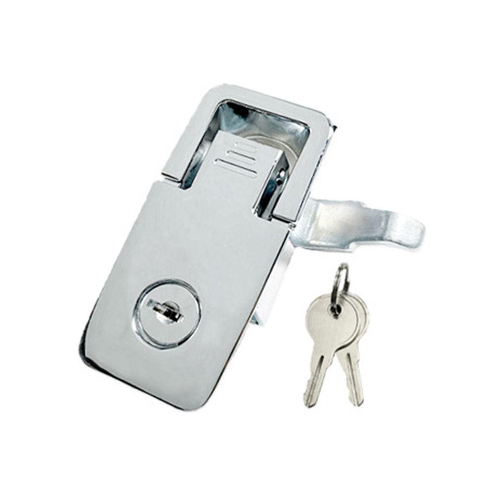 with Keys Distribution Box Lock Zinc Alloy Cabinet Lock RV Compartment Latch  Hardware Lock