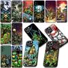Cartoon n-Ninjas Wallpaper T-Turtles Phone Case for Apple iPhone 16 17 Air 14 15 Pro Max Plus 16+ 16E 14+ ProMax Soft Cover