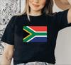 Südafrika Flagge Shirt Patriotisches Afrikanisches Stolz T-Shirt Nationaler Unterstützer Geschenk S0526-777