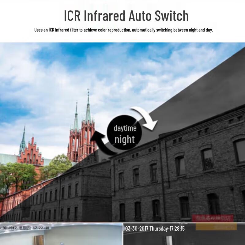 Hikvision 4MP Starlight Dome Camera CN plug (adapter included)