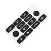 Button Repair Stickers Clima Panel Stickers High Universality Fitment