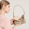 2026 Summer Vintage Vegetable-Tanned Top-Grain Cowhide Women's Underarm Bag Classic Commuting Hobo & Versatile Crossbody Purse