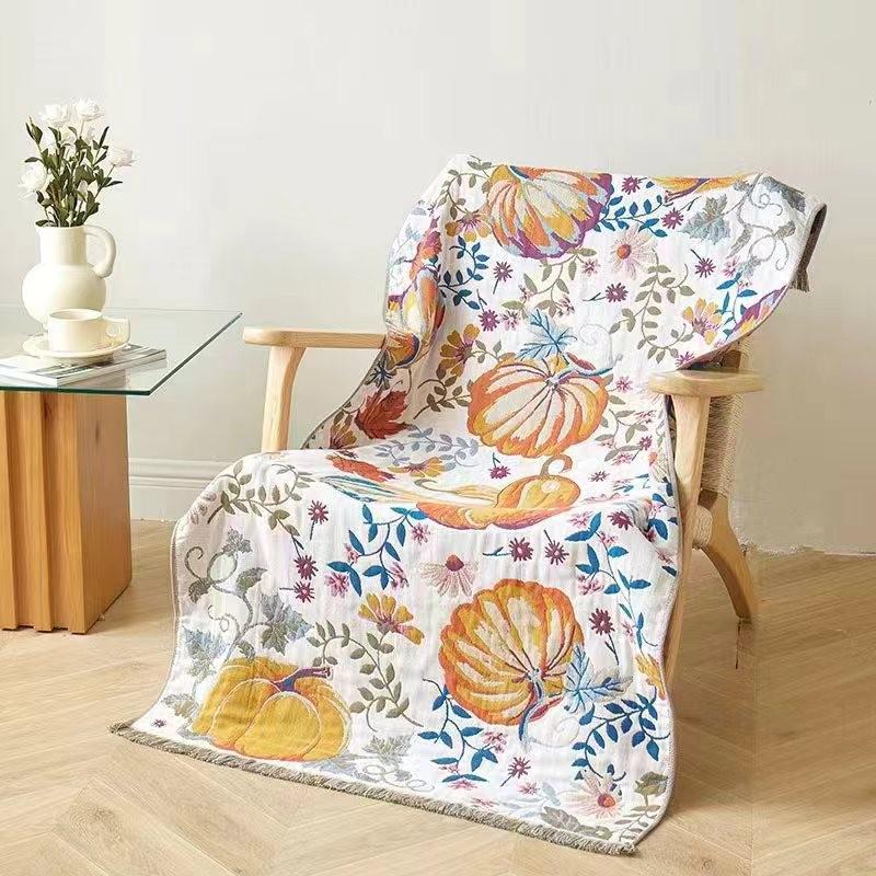 Drainage Style National Tide Pure Cotton Quick-Dry Cartoon Bath Towel for Men and Women