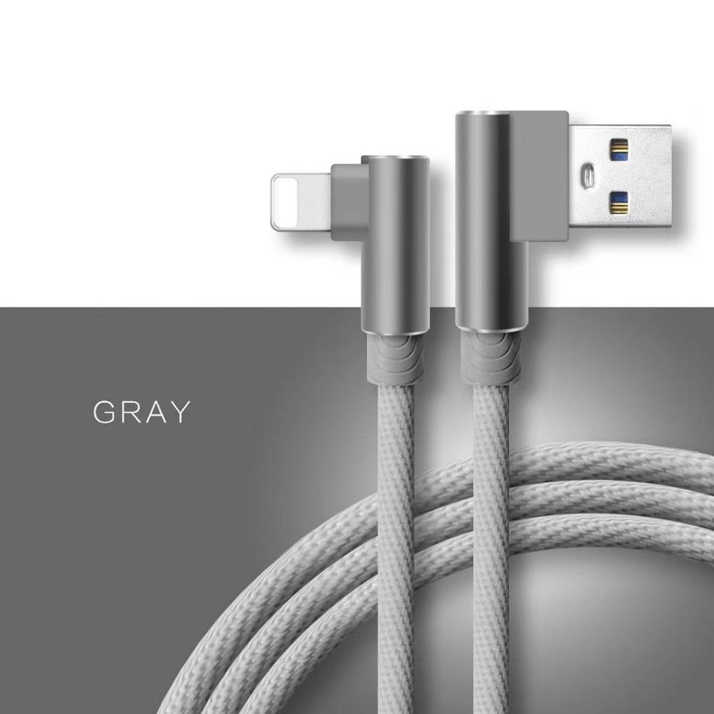 

Suntaiho USB-кабель 90 градусов для iPhone XS Max XR X 6s 7 8 plus 2A Кабель для быстрой зарядки для освещения iPad USB-кабель для зарядного устройства для передачи данных 1m