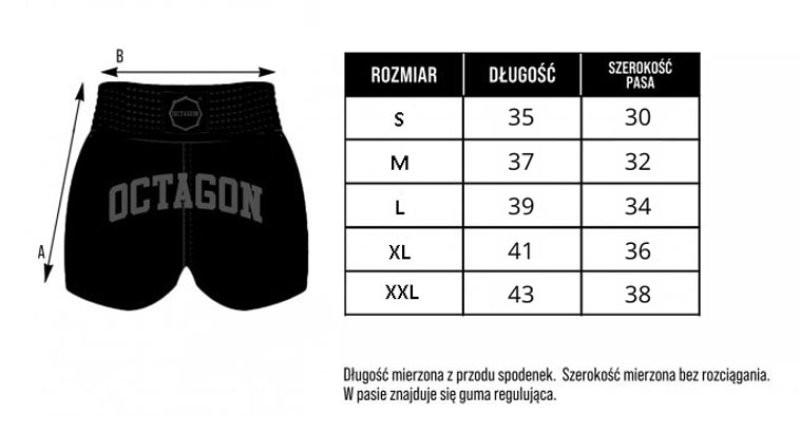 Octagon Muay Thai Legion Future Prémiové šortky Stříbrné M