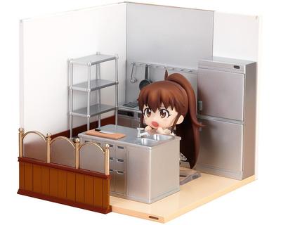 Nendoroid Playset Wagnaria B Küchenset ABS PVC bemaltes Diorama-Set für #5 (Nicht-Maßstab & Nendoroids)