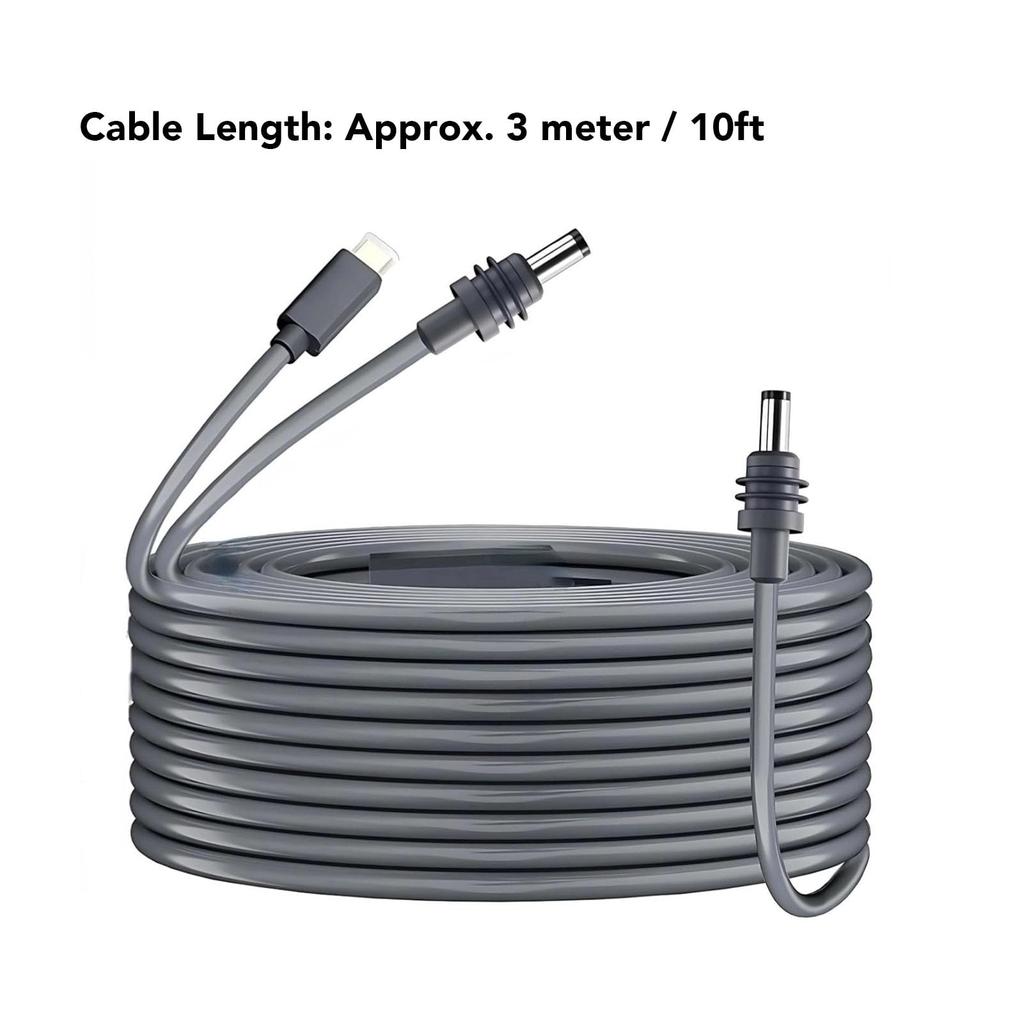 Mini Cable, Starlink Mini USB C To DC Power Cable Cord, DC To DC Power Cable, 2 In 1 USB Type C and DC Input, Compatible with 65W+ PD Power, IP68