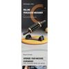 2025 New Foot Massage Roller for Shiatsu Acupoint Percussion Leg Roller Massager Relief Muscle Pain Relax Stress Massager