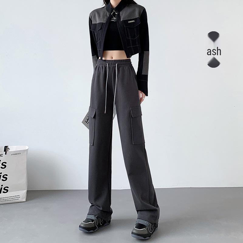 Dámské overaly s širokými nohavicemi v americkém stylu: Trendy kalhoty s vysokým pasem a volným střihem pro podzim/zimu 2025.