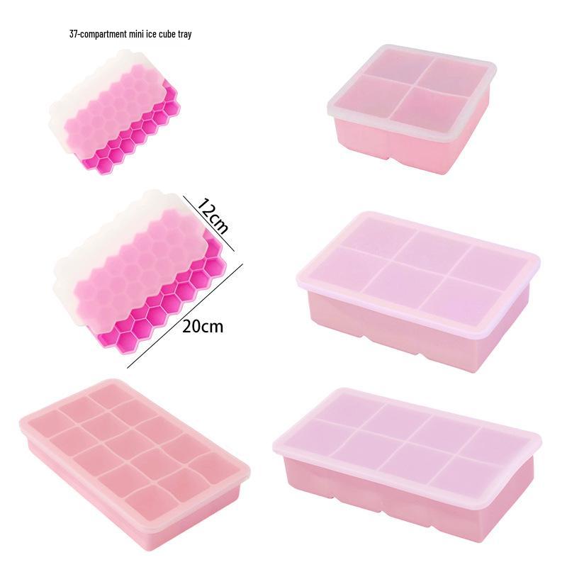 15-Grid Food Grade Silicone Ice Cube Mold - Easy Release for DIY Ice Making