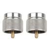 2Pcs Cassette Gas Tank Converter Connector Cylinder Adapter for Outdoor Camping Picnic