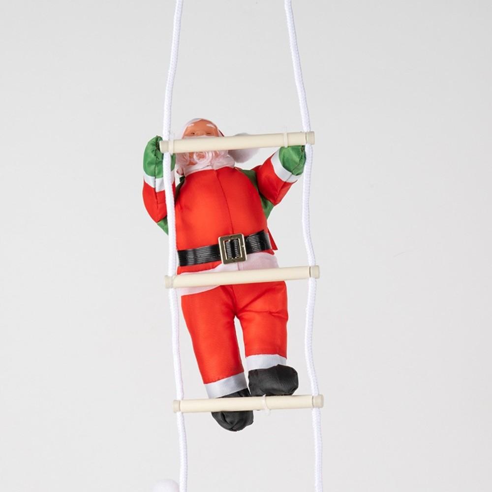 

Festive Ornament 25cm Christmas Climbing Ladder Rope Hanging Christmas Theme Xmas Hanging Pendant Xmas Tree Decoration Door